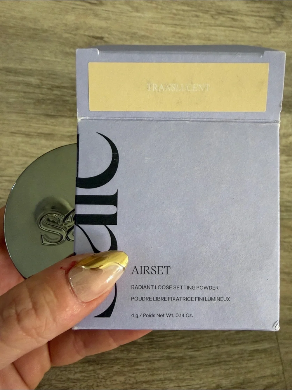 Saie Airset Radiant Loose Setting Powder - Translucent